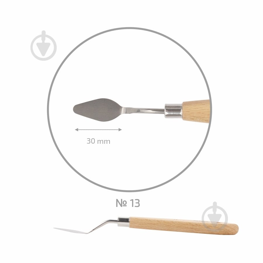 Мастихин Classic капля мини 2,5 см 1017 - фото 1