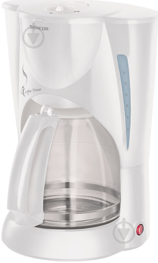 Кофеварка капельная Sencor SCE5000WH - фото 1