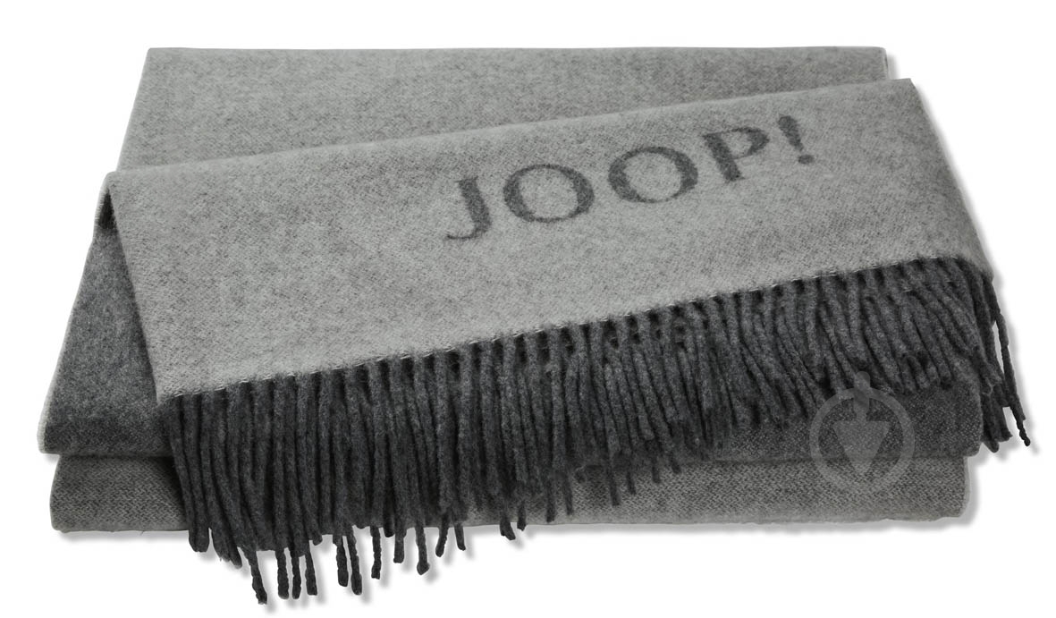 Плед FINE-DF Graphit-Schief 130x180 см серый Joop! - фото 1