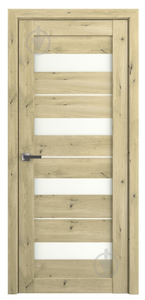 Дверне полотно Dverona 501 ПО 700 мм дуб класичний - фото 1
