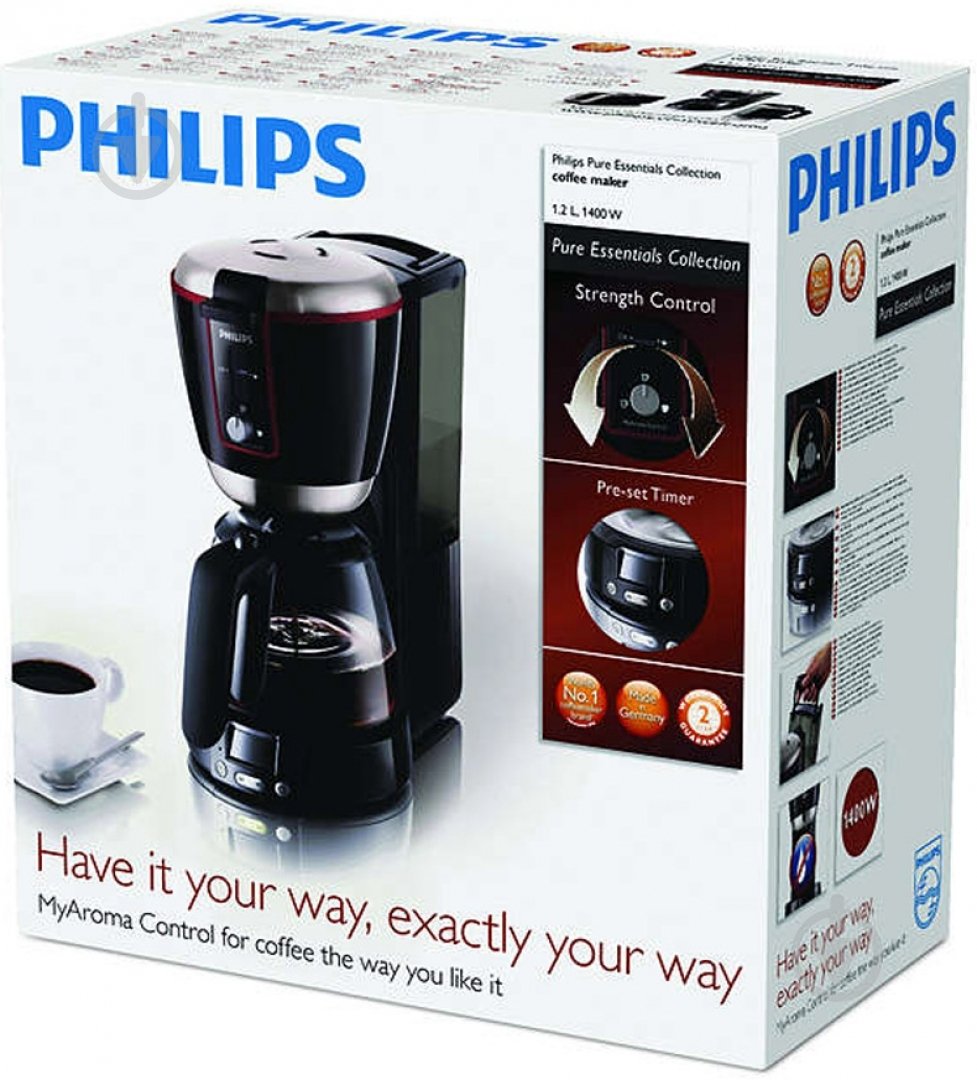 Кофеварка капельная Philips HD7690/90 - фото 2 Кофеварка капельная Philips HD7690/90 - фото 2