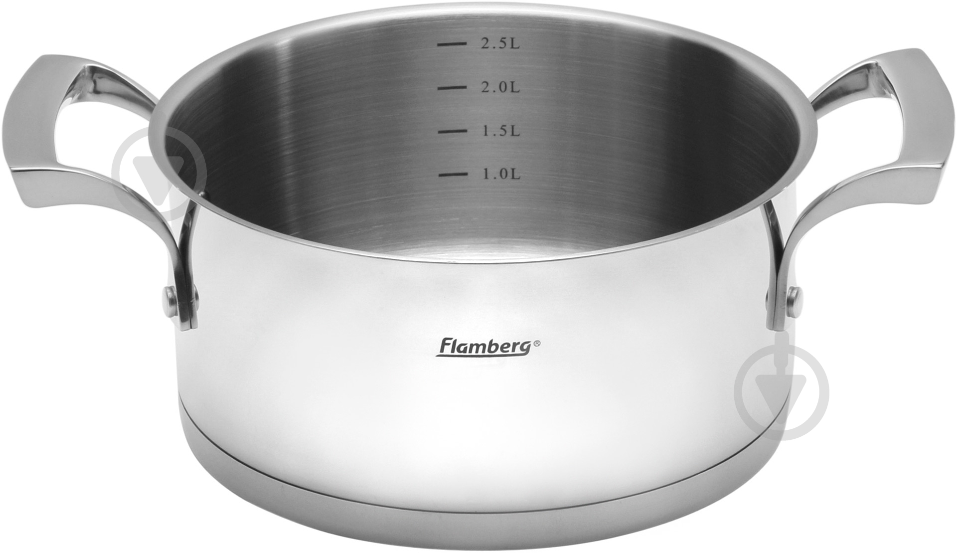 Кастрюля Flamberg Concord 2,9 л SS1204R - фото 2 Кастрюля Flamberg Concord 2,9 л SS1204R - фото 2