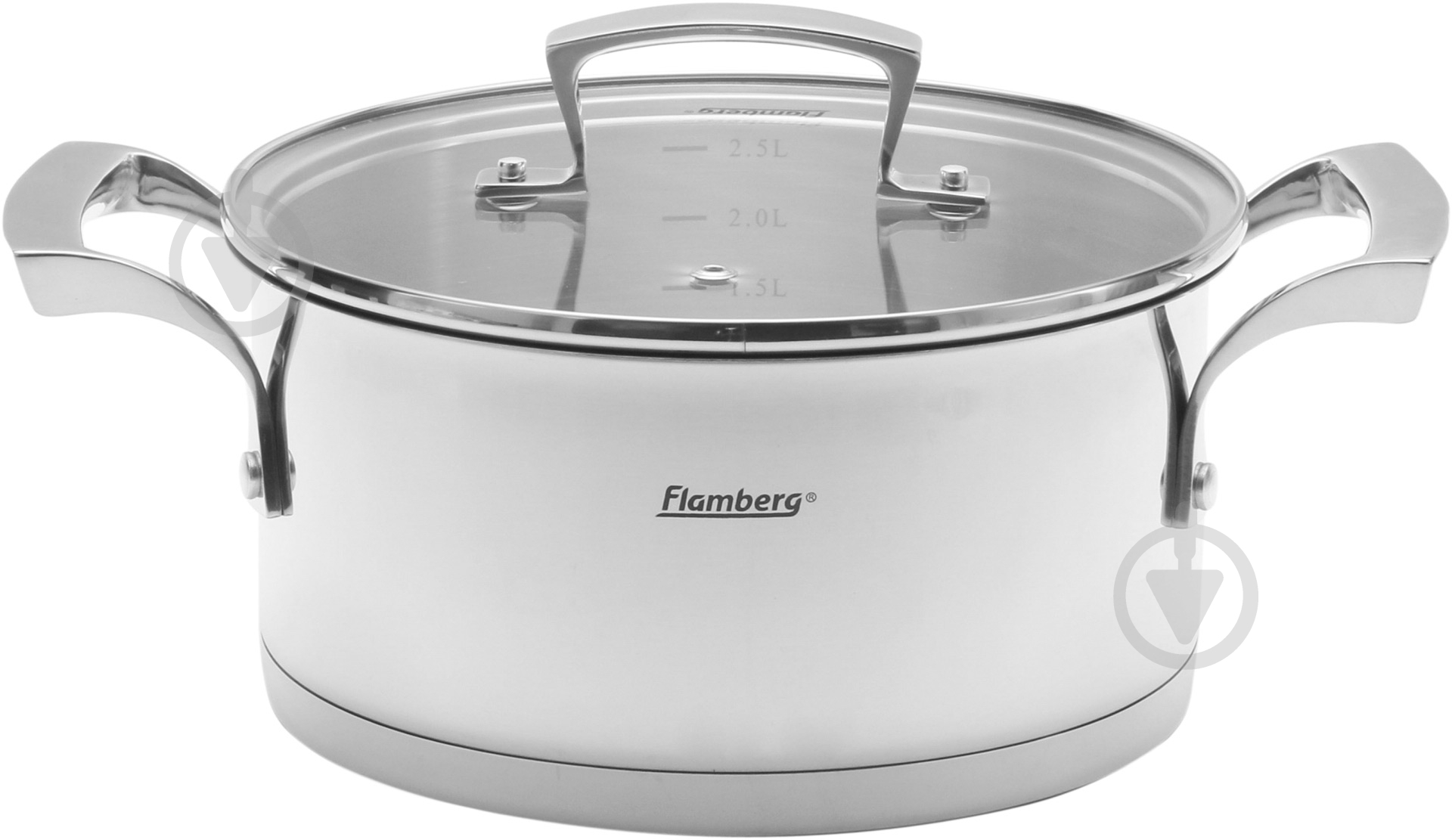 Кастрюля Flamberg Concord 2,9 л SS1204R - фото 1 Кастрюля Flamberg Concord 2,9 л SS1204R - фото 1