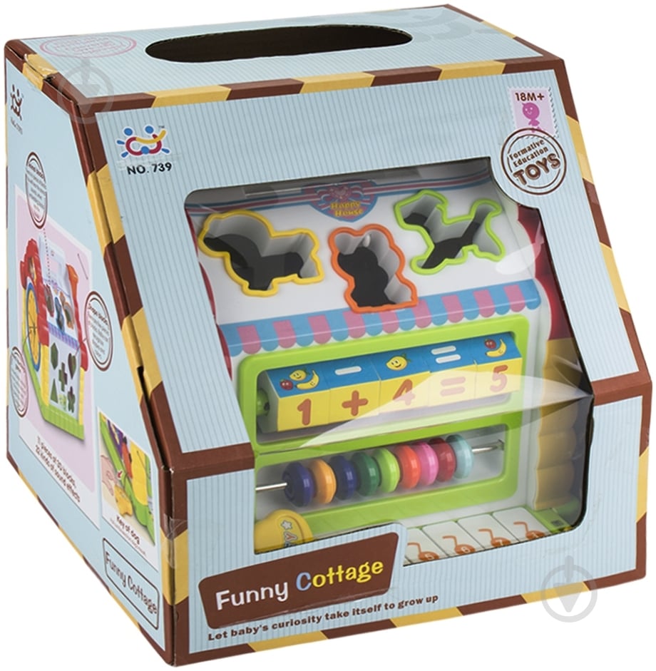 Игрушка развивающая Huile Toys Домик 739 - фото 6 Игрушка развивающая Huile Toys Домик 739 - фото 6