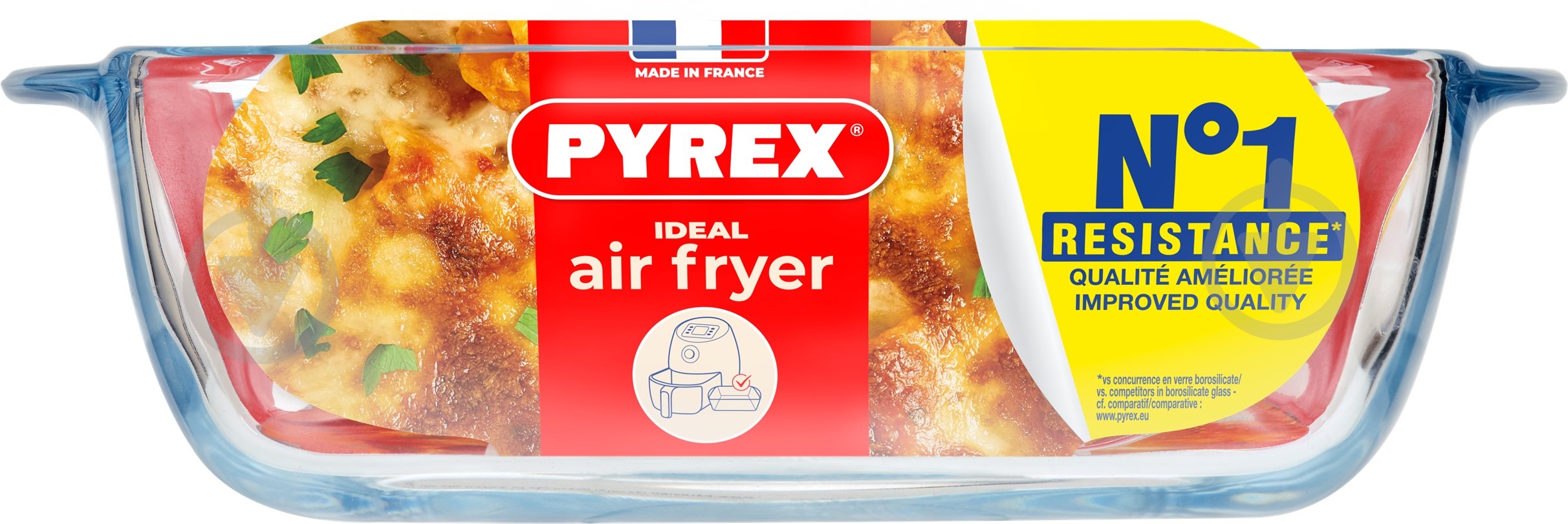 Форма Pyrex AIRFRYER квадр. 20х17х6 см (1л) (211B100/7940) - фото 3 Форма Pyrex AIRFRYER квадр. 20х17х6 см (1л) (211B100/7940) - фото 3