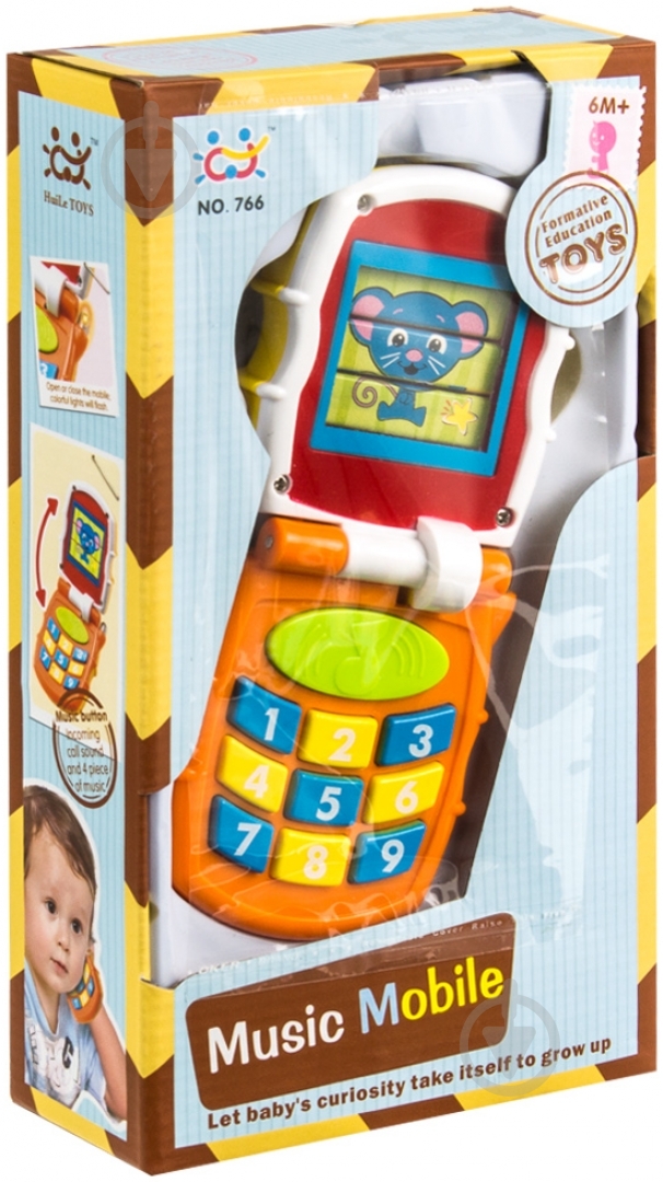 Игрушка интерактивная Huile Toys мобильный телефон 766 - фото 3