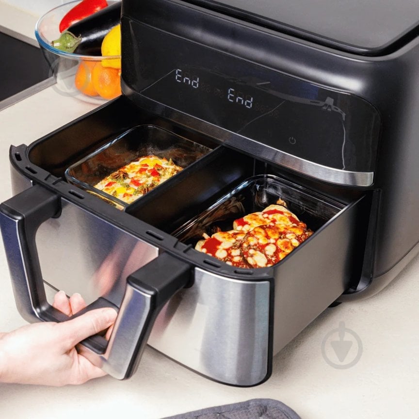 Форма Pyrex AIRFRYER квадр. 25х22х7 см (2.2л) (212B100/7948) - фото 4 Форма Pyrex AIRFRYER квадр. 25х22х7 см (2.2л) (212B100/7948) - фото 4