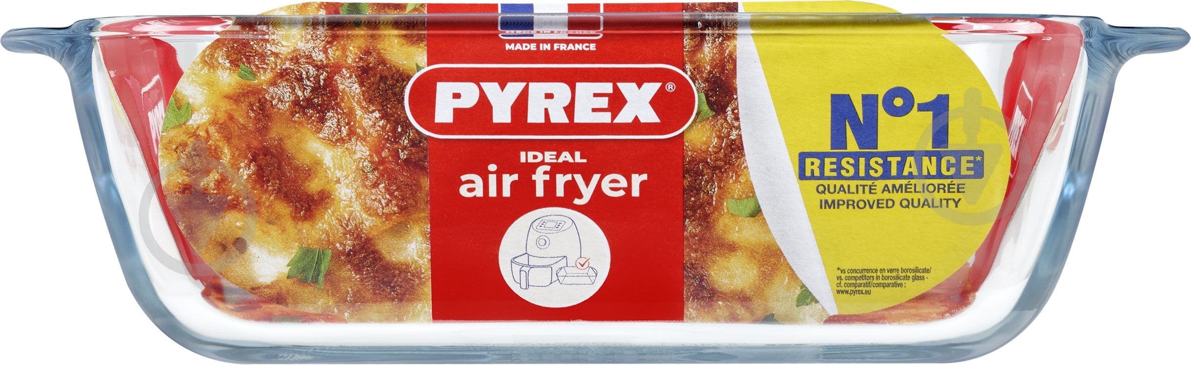 Форма Pyrex AIRFRYER прям. 23х15х6 см (1.2л) (215B100/7948) - фото 3 Форма Pyrex AIRFRYER прям. 23х15х6 см (1.2л) (215B100/7948) - фото 3