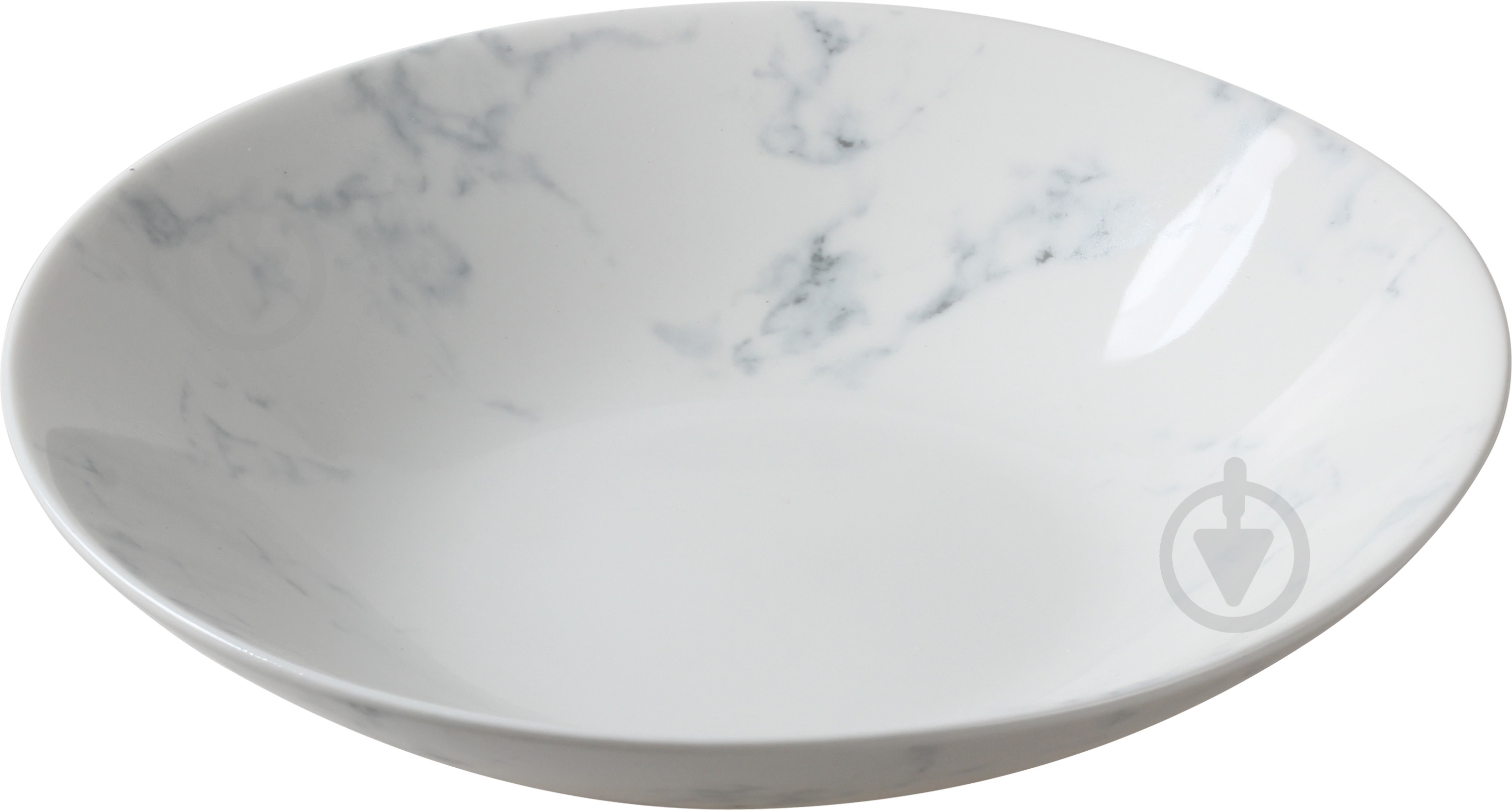 Тарілка для супу Fiora Marble 21 см - фото 1