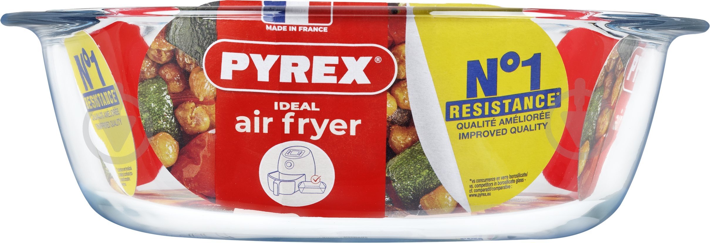 Форма Pyrex AIRFRYER круг. 26х23х8 см (2.3л) (208B100/7948) - фото 3 Форма Pyrex AIRFRYER круг. 26х23х8 см (2.3л) (208B100/7948) - фото 3