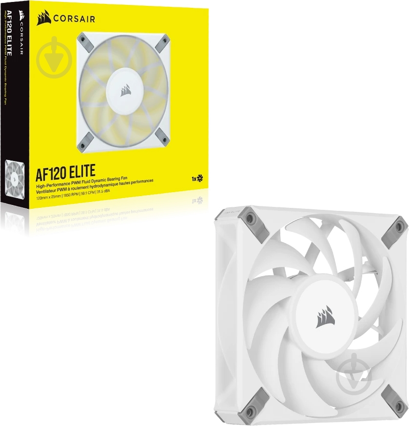 Вентилятор Corsair AF120 Elite White (CO-9050142-WW) - фото 5 Вентилятор Corsair AF120 Elite White (CO-9050142-WW) - фото 5