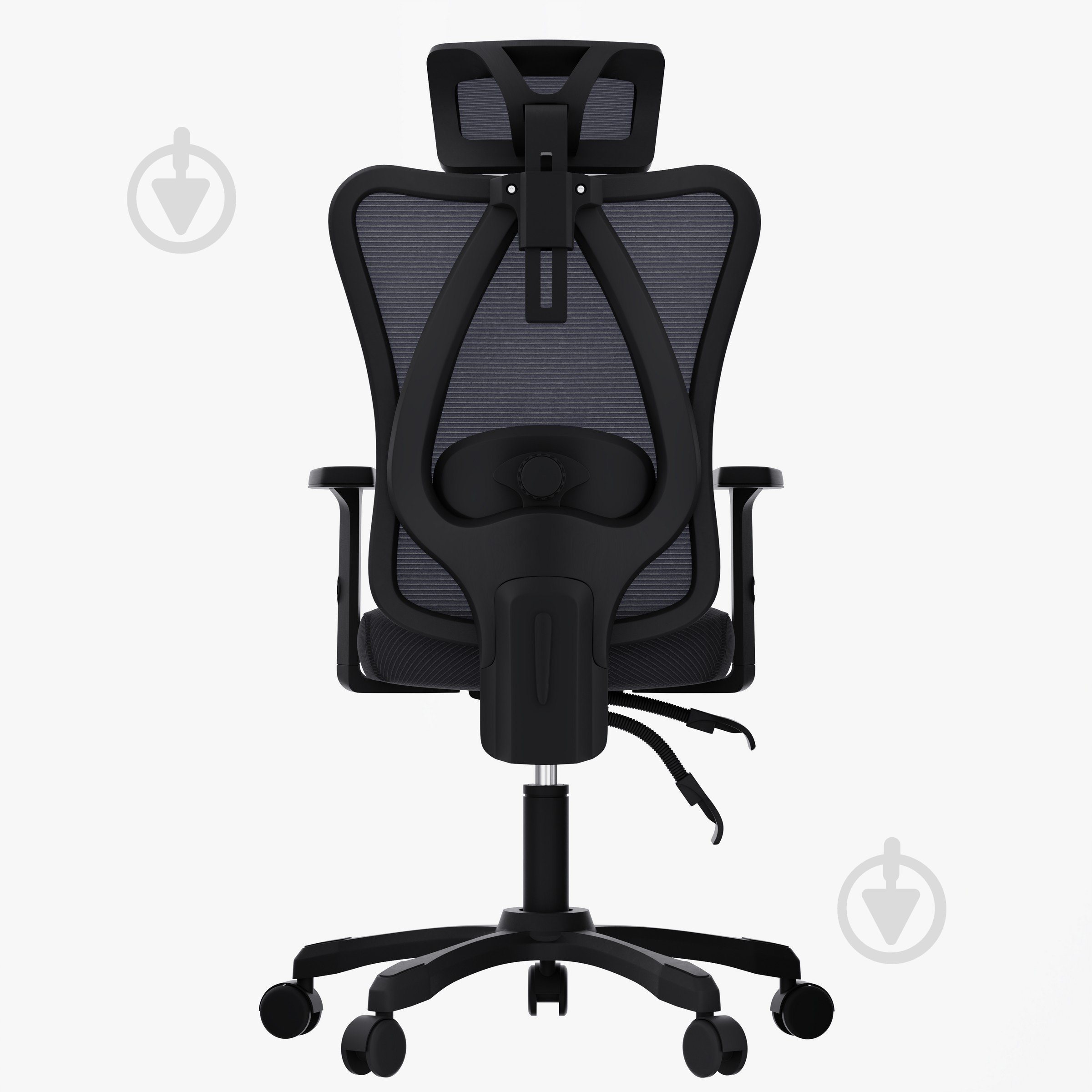 Кресло офисное Maxxter OC-ONYX, эргономичное, дышащий текстиль черный - фото 5