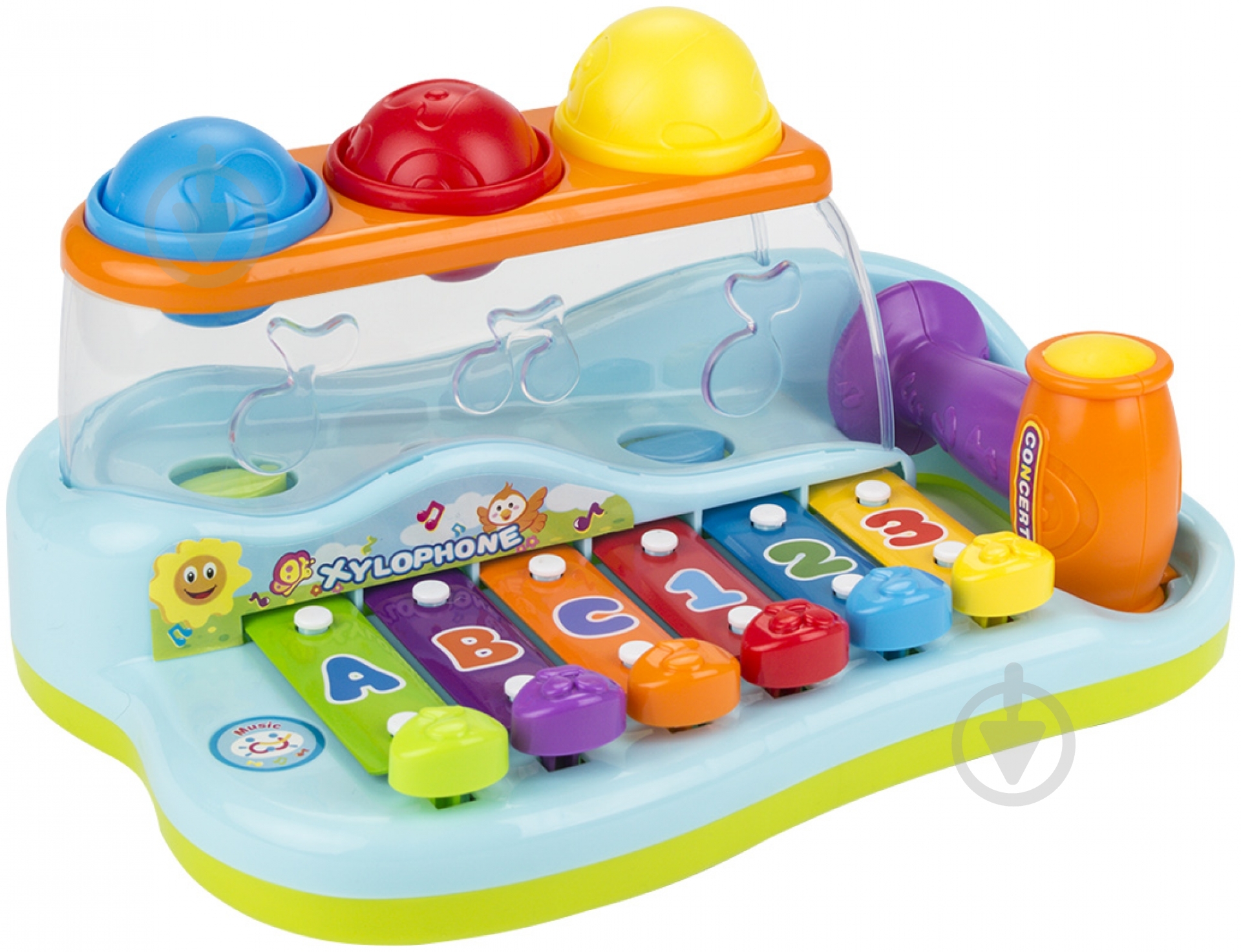 Іграшка розвивальна Huile Toys Ксилофон 856 - фото 1 Іграшка розвивальна Huile Toys Ксилофон 856 - фото 1