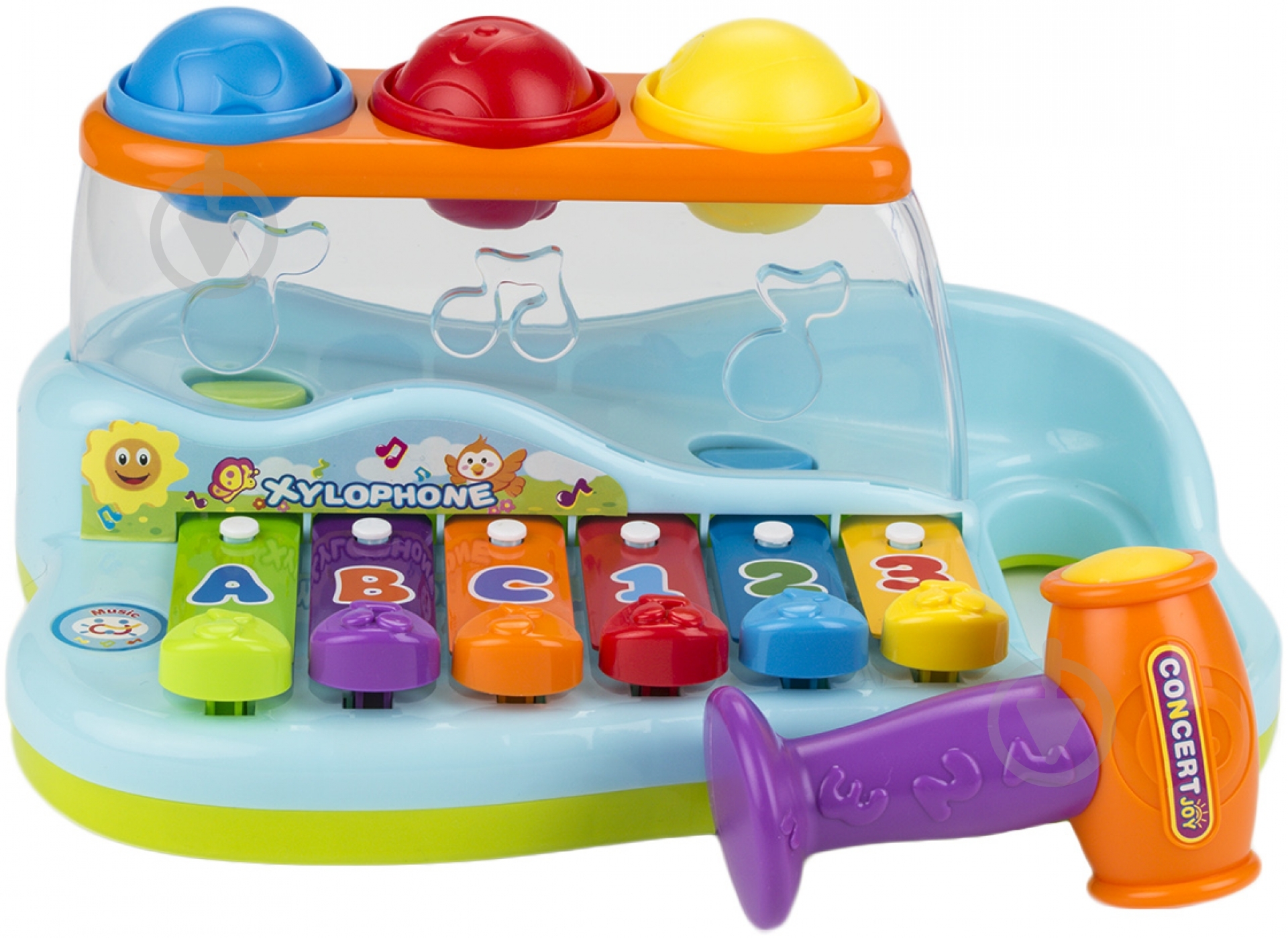 Іграшка розвивальна Huile Toys Ксилофон 856 - фото 2 Іграшка розвивальна Huile Toys Ксилофон 856 - фото 2