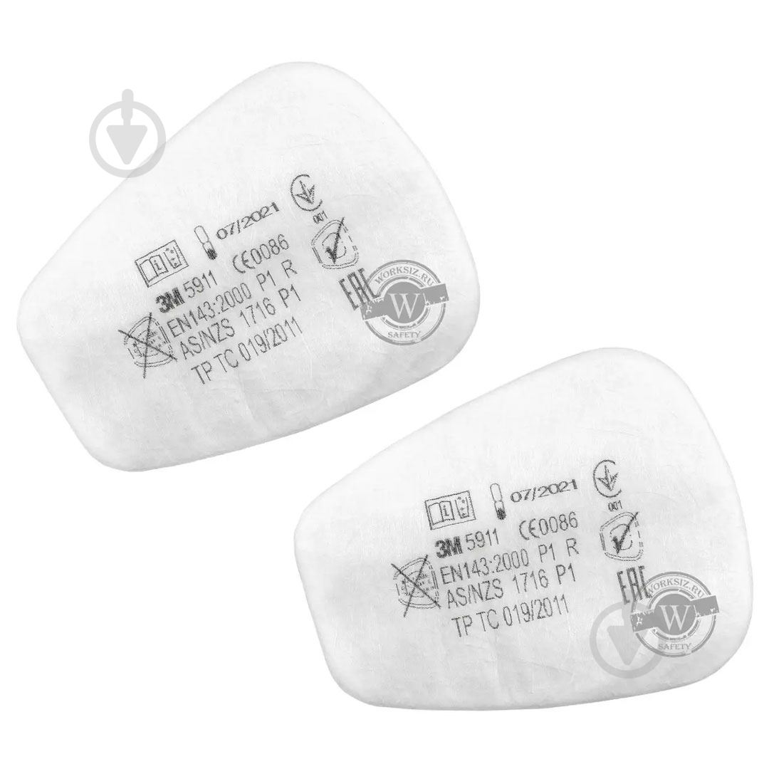 Полумаска 3M P2 - фото 4