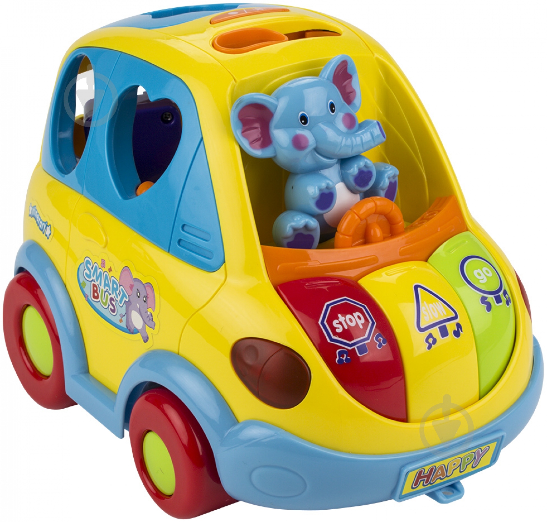 Игрушка-сортер Huile Toys Автобус 896 - фото 1 Игрушка-сортер Huile Toys Автобус 896 - фото 1