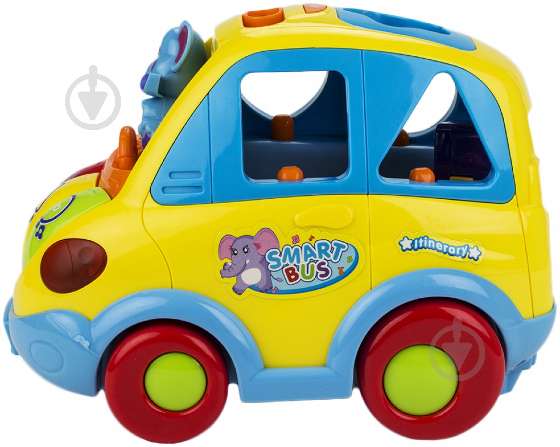 Игрушка-сортер Huile Toys Автобус 896 - фото 2 Игрушка-сортер Huile Toys Автобус 896 - фото 2