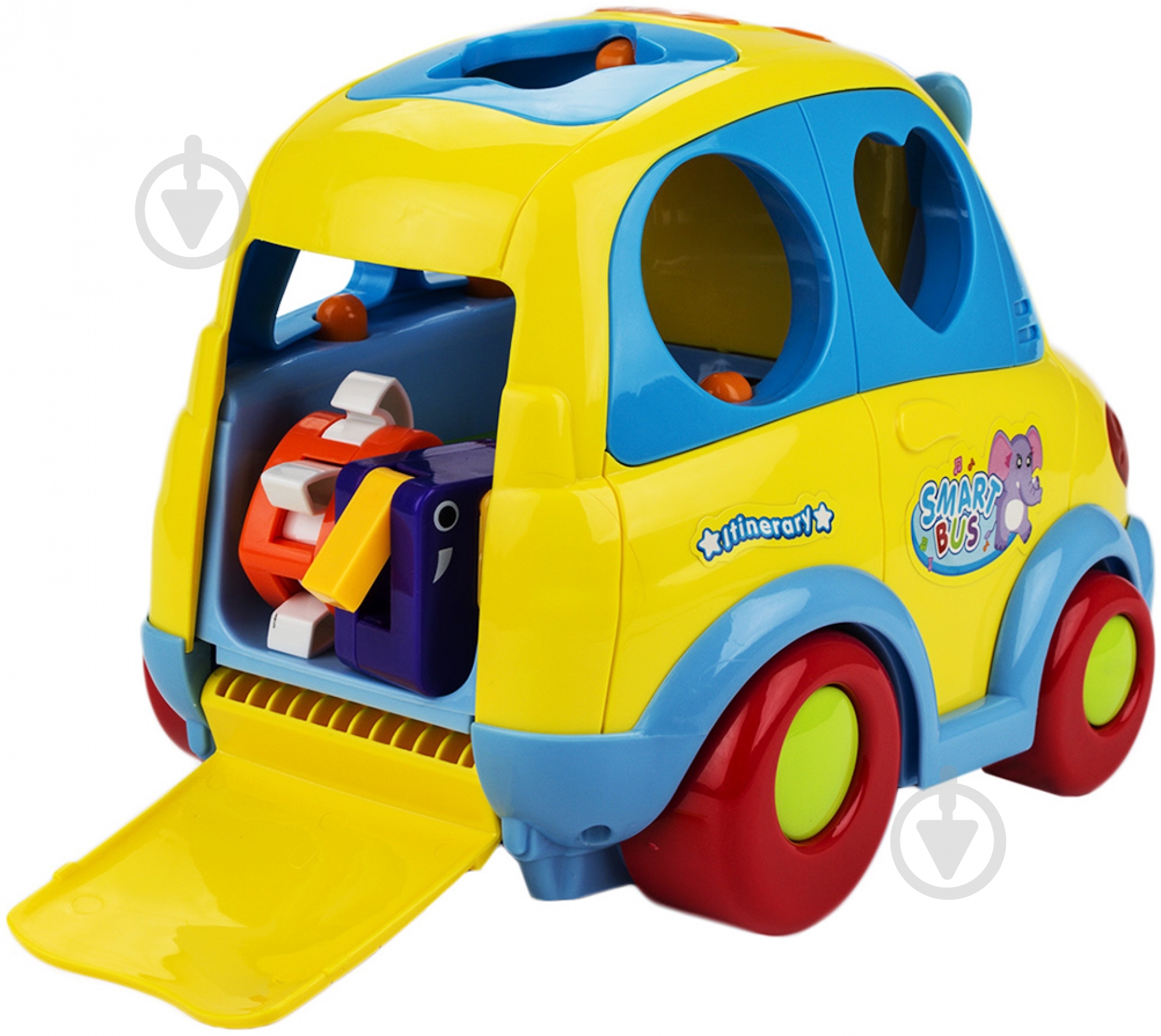 Игрушка-сортер Huile Toys Автобус 896 - фото 4 Игрушка-сортер Huile Toys Автобус 896 - фото 4