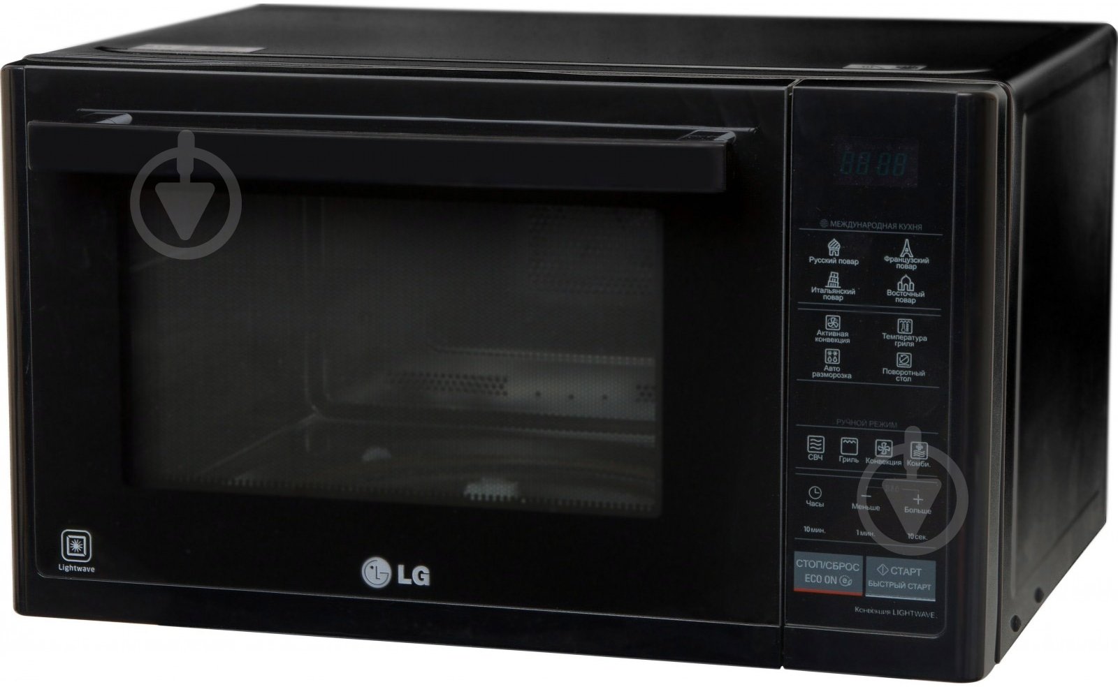 Мікрохвильова піч LG LG MJ3294BAB - фото 1