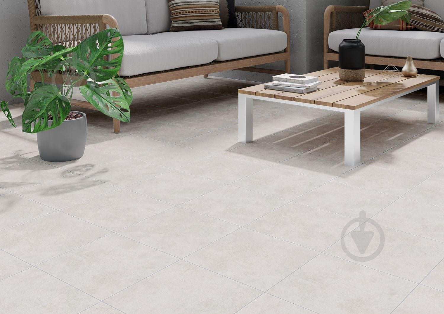 Плитка Cersanit Bruno light grey 29,8x29,8 см - фото 8