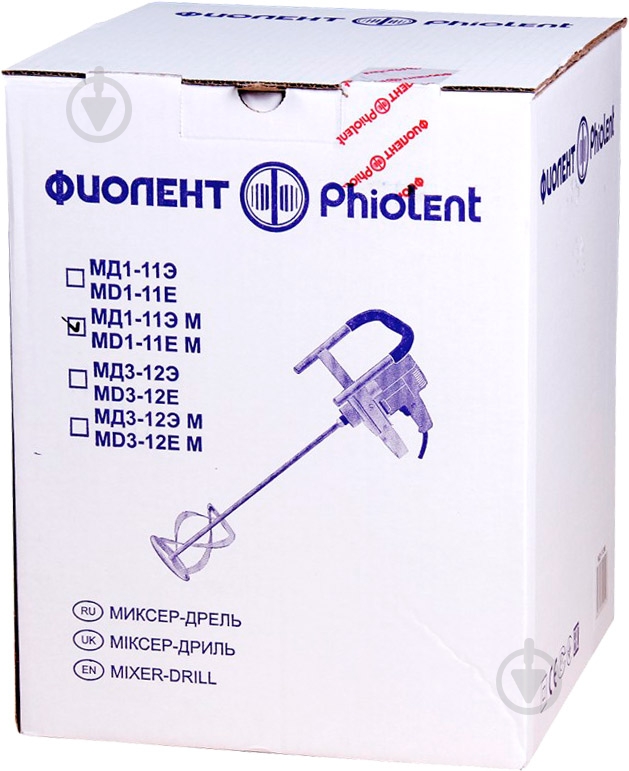 Миксер Фиолент МД1-11Э Мастер - фото 4