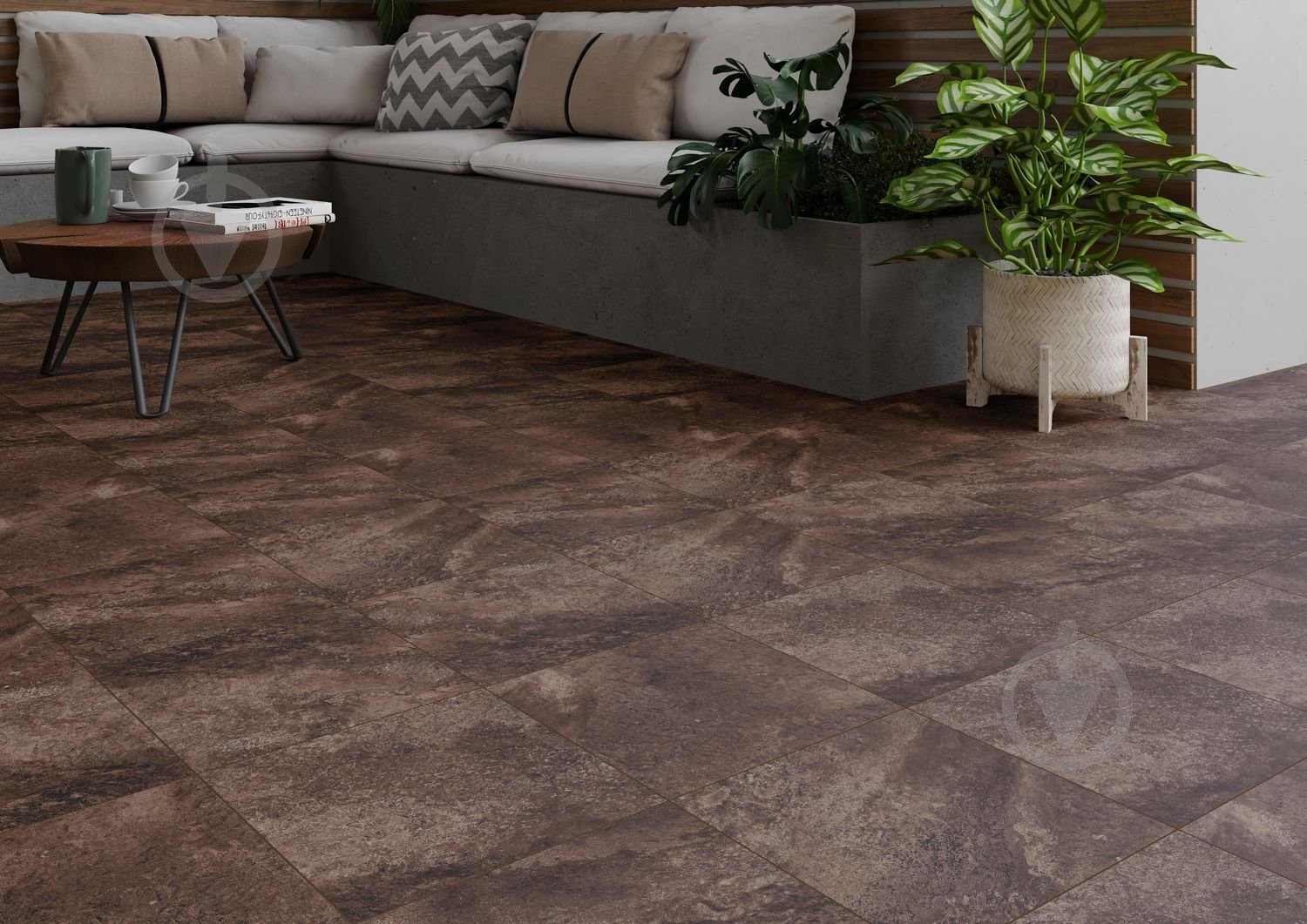 Плитка Cersanit Geneva brown 29,8x29,8 см - фото 9