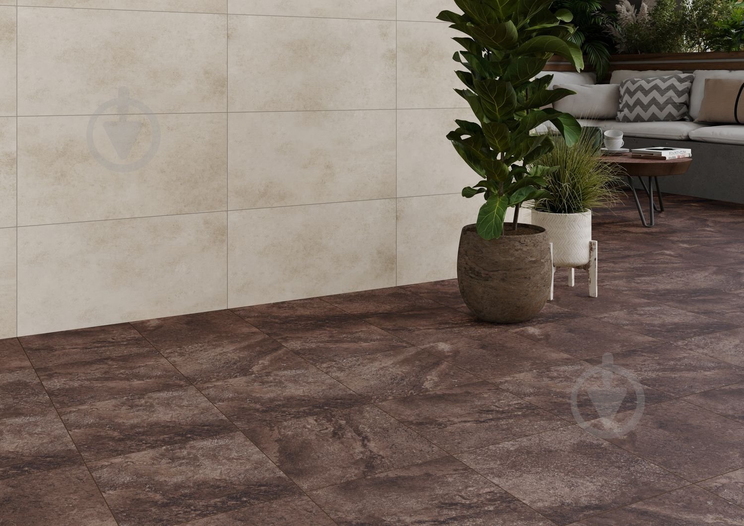Плитка Cersanit Geneva brown 29,8x29,8 см - фото 8