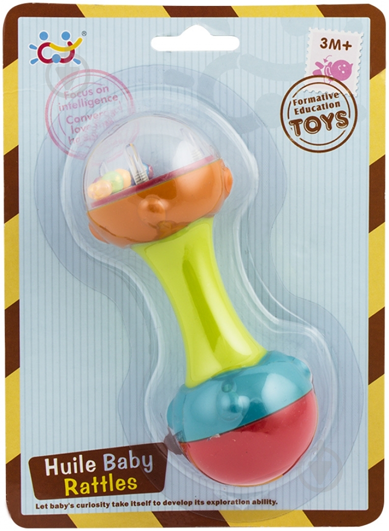 Погремушка Huile Toys Гантелька 939-3 - фото 2