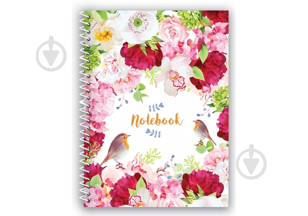 Блокнот Spring Mood: Red Flowers А5 80 листов E21952-03 Economix - фото 1 Блокнот Spring Mood: Red Flowers А5 80 листов E21952-03 Economix - фото 1