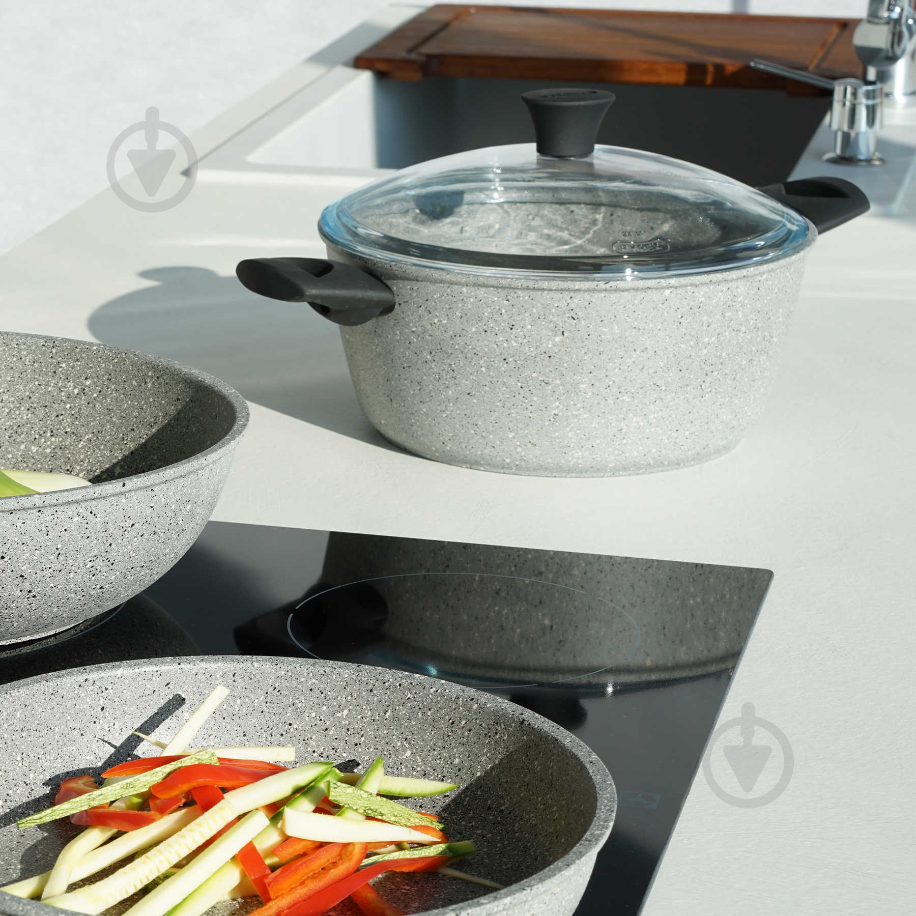 Каструля з кришкою Flonal Dura Induction 4,3 л з кришкою (DUICV2430) - фото 3