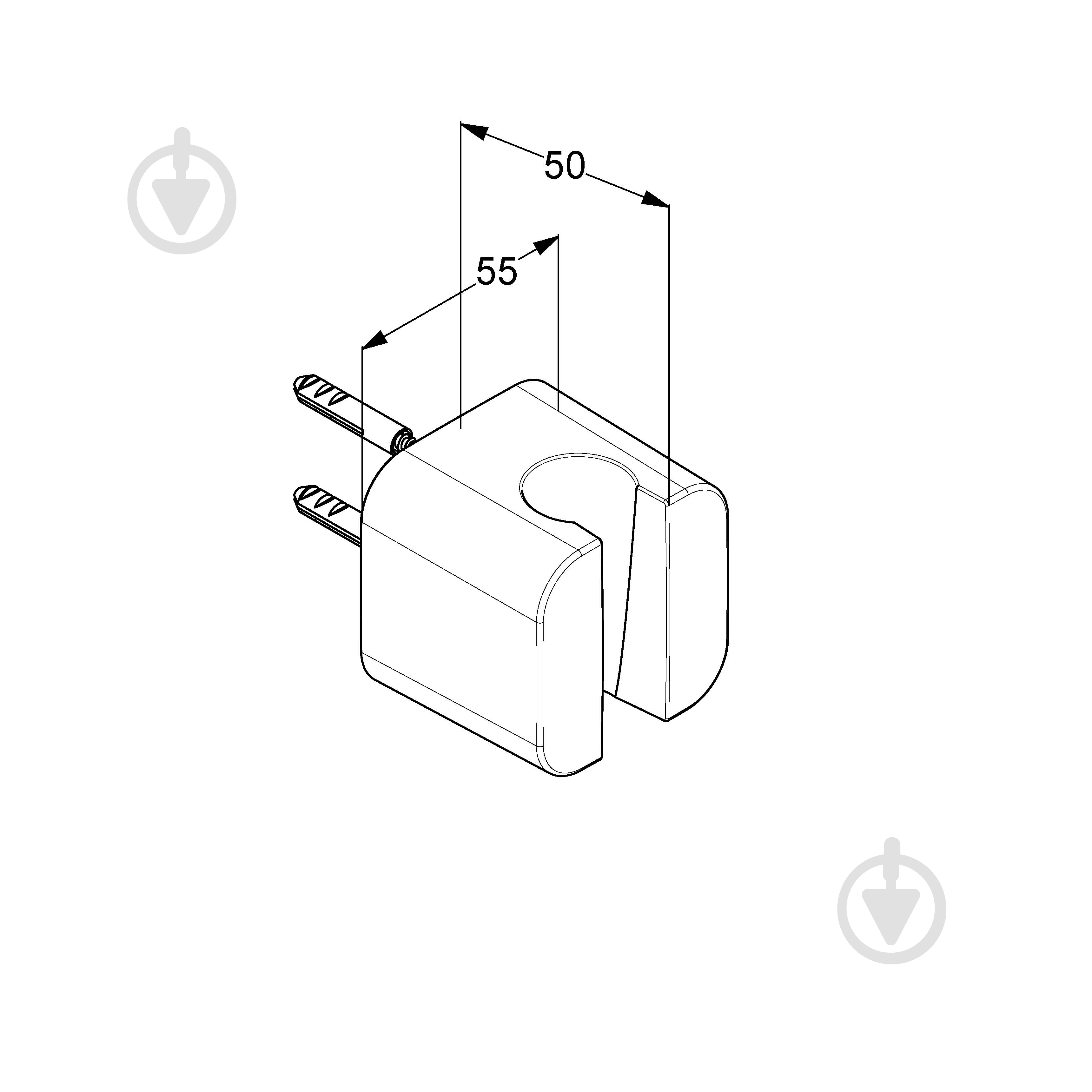 Держатель для душа Kludi A-QA 655510500 - фото 2 Держатель для душа Kludi A-QA 655510500 - фото 2