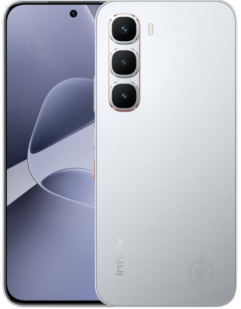 Смартфон Infinix HOT 60 Pro 8/128GB titanium silver (X6885 8/128 TITAN SILVER) - фото 1