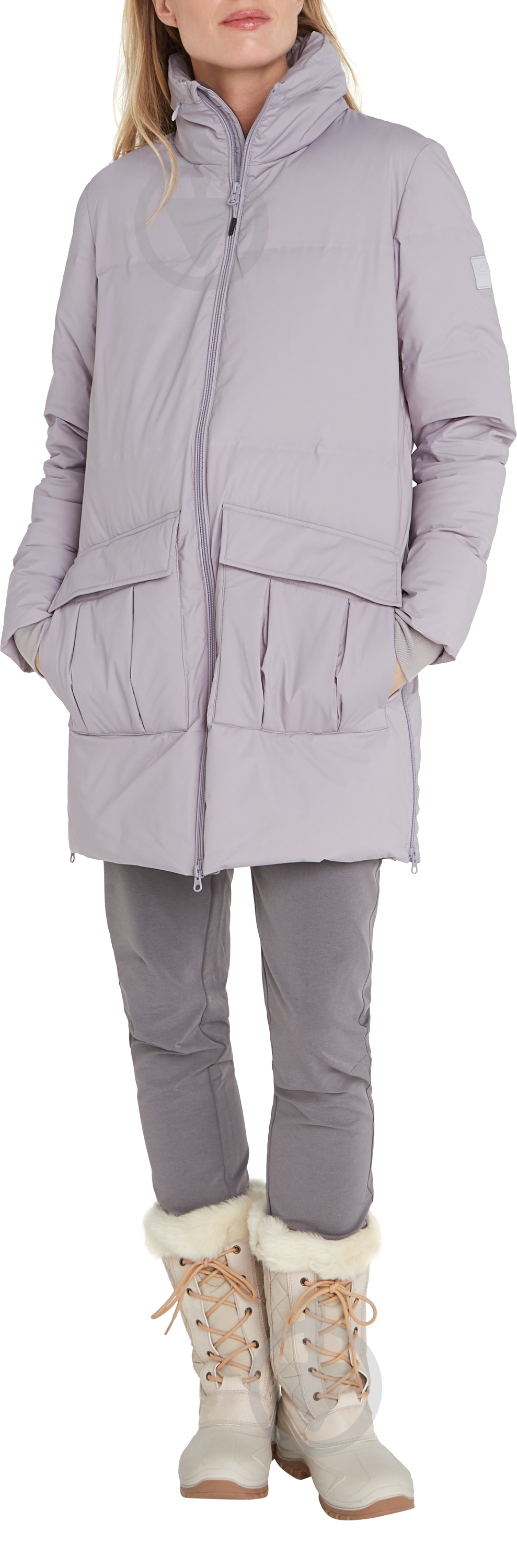 Пуховик жіночий зимовий McKinley Balwin wms 294797-420 р.XXS сірий - фото 1 Пуховик жіночий зимовий McKinley Balwin wms 294797-420 р.XXS сірий - фото 1