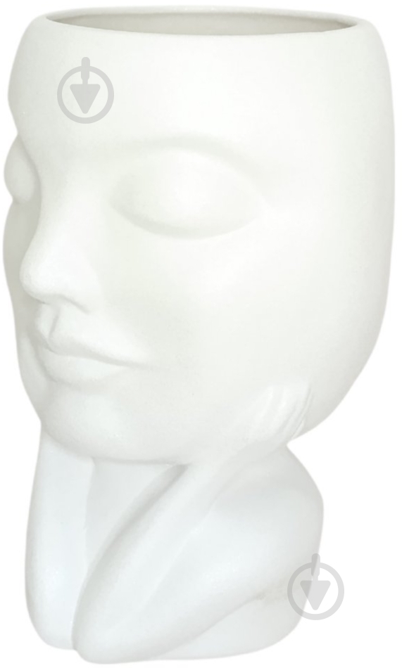 Кашпо керамическое Kerama tato Мечта 16 см белое - фото 3 Кашпо керамическое Kerama tato Мечта 16 см белое - фото 3