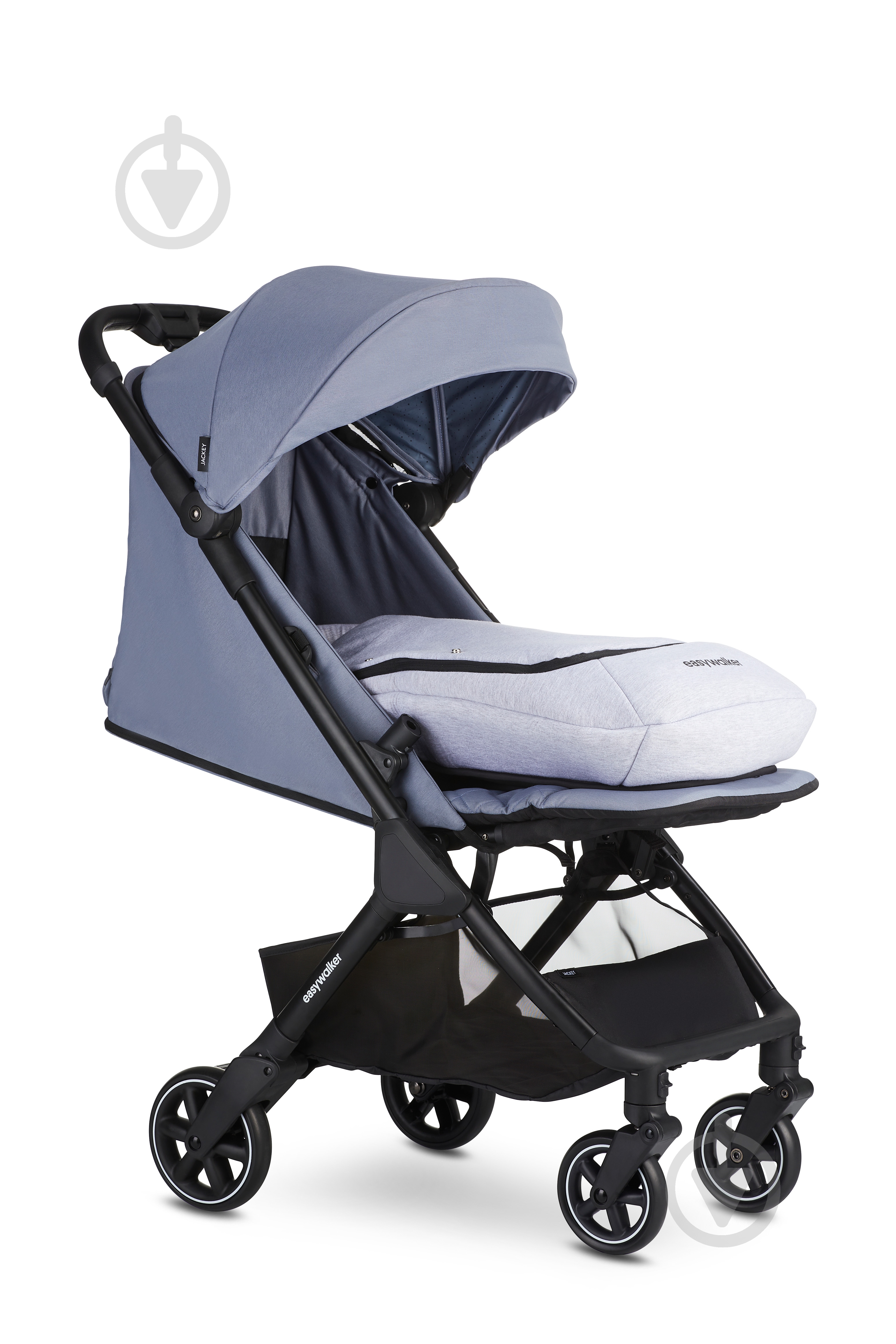 Коляска Easywalker Jackey Steel Grey (EJA10005 FULL) - фото 7 Коляска Easywalker Jackey Steel Grey (EJA10005 FULL) - фото 7