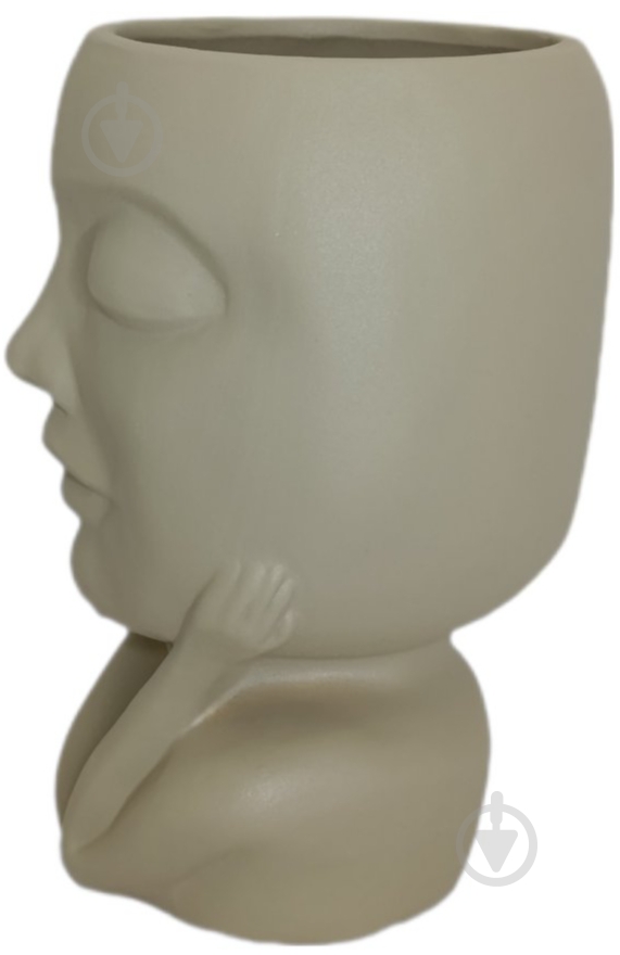 Кашпо керамическое Kerama tato Мечта 16 см мокко - фото 4 Кашпо керамическое Kerama tato Мечта 16 см мокко - фото 4