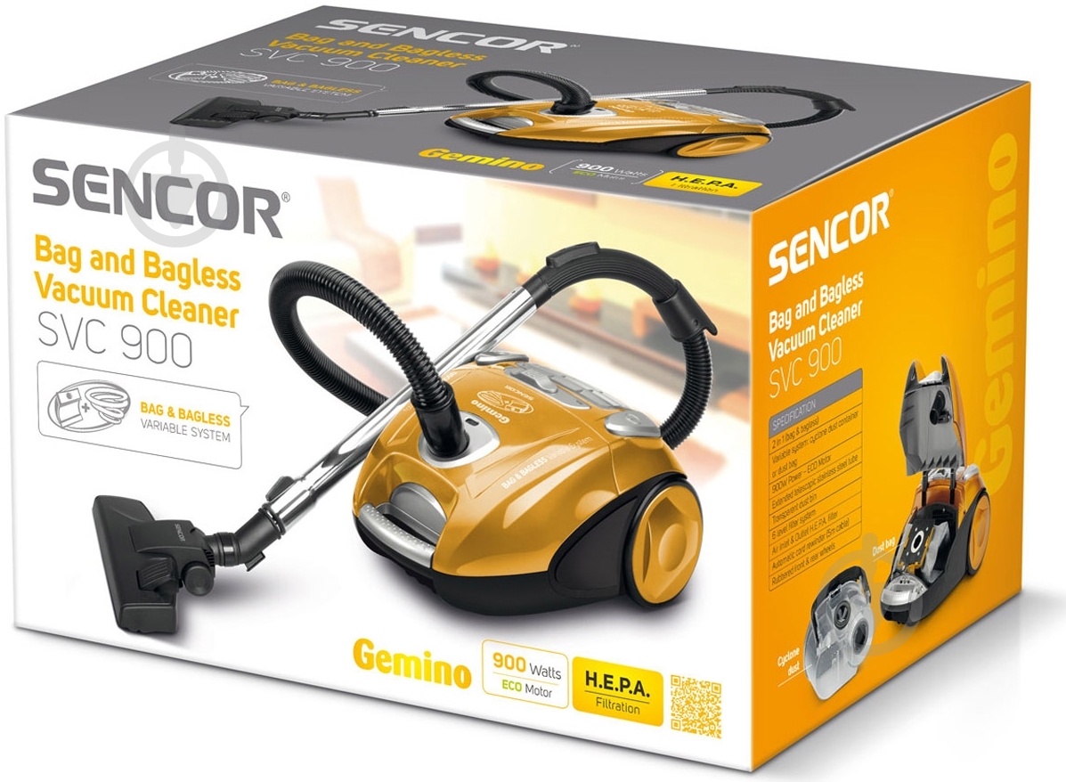 Пылесос Sencor SVC900EU900W - фото 3