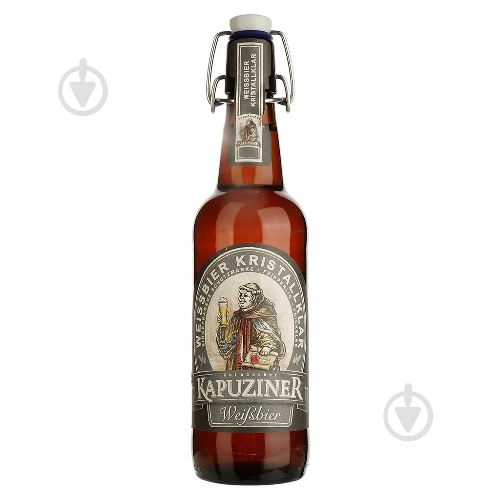 Пиво Kapuziner Weissbier 0,5 л - фото 1