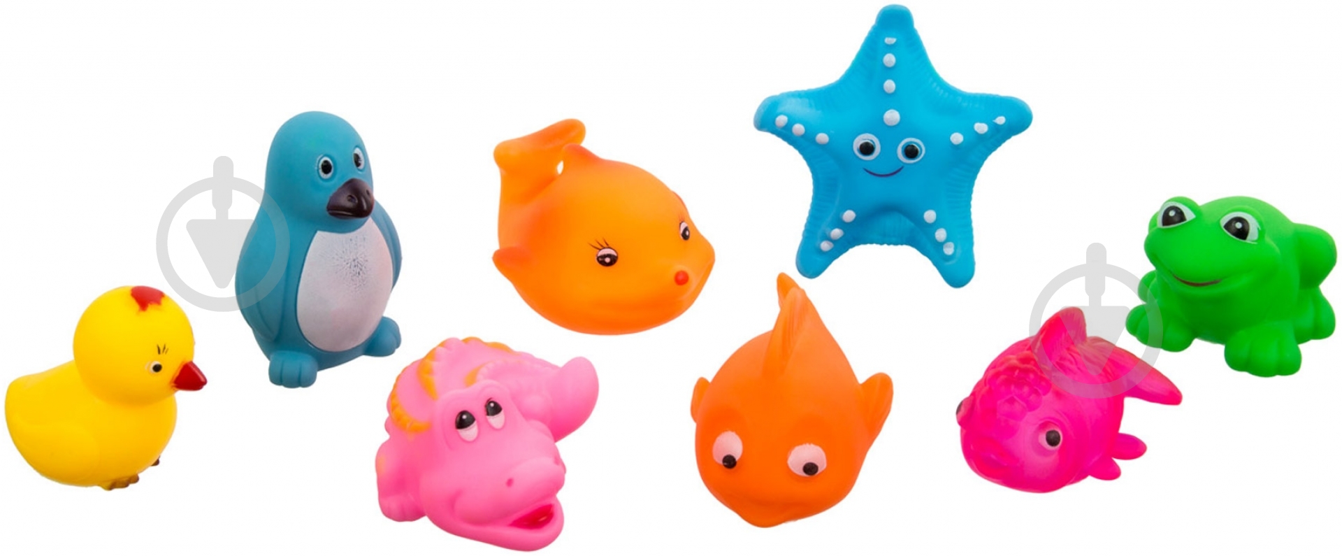 Игровой набор для ванной Bebelino Водные жители 57066 - фото 1