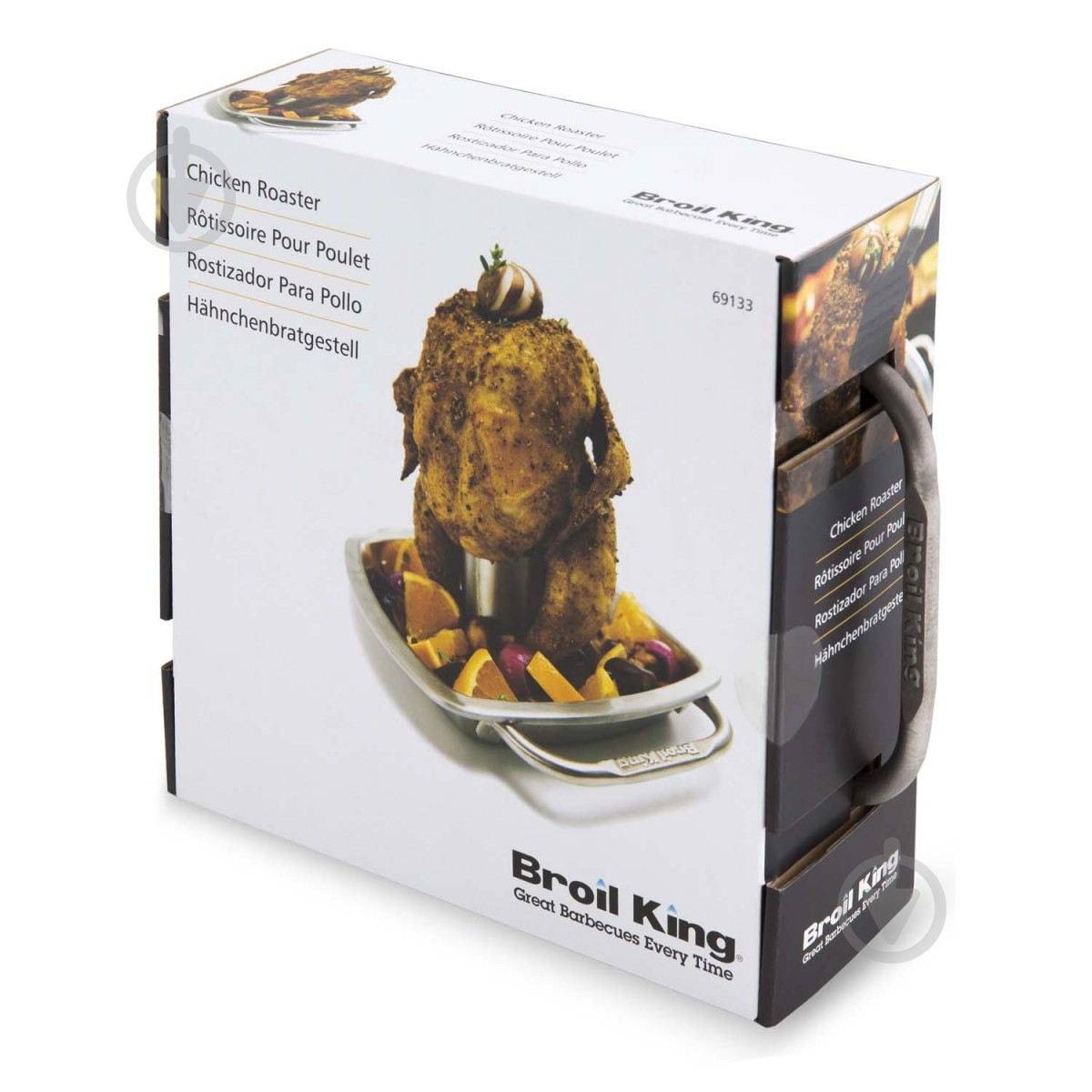 Подставка под курицу Broil King с поддоном для жира - фото 3