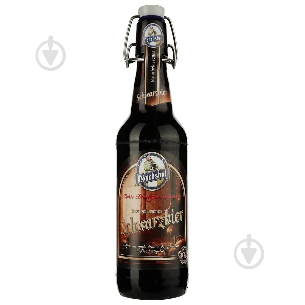 Пиво Monchshof Schwarzbier 0,5 л - фото 1