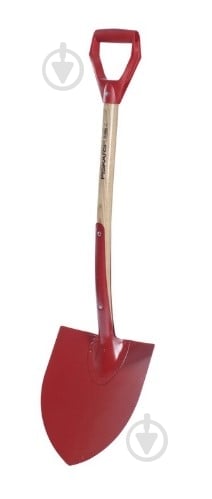 Лопата штикова Fiskars ClassicPro 1,04 м червона (1014775) - фото 1