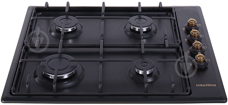 Варочная поверхность газовая Interline TR 4302 BK - фото 2