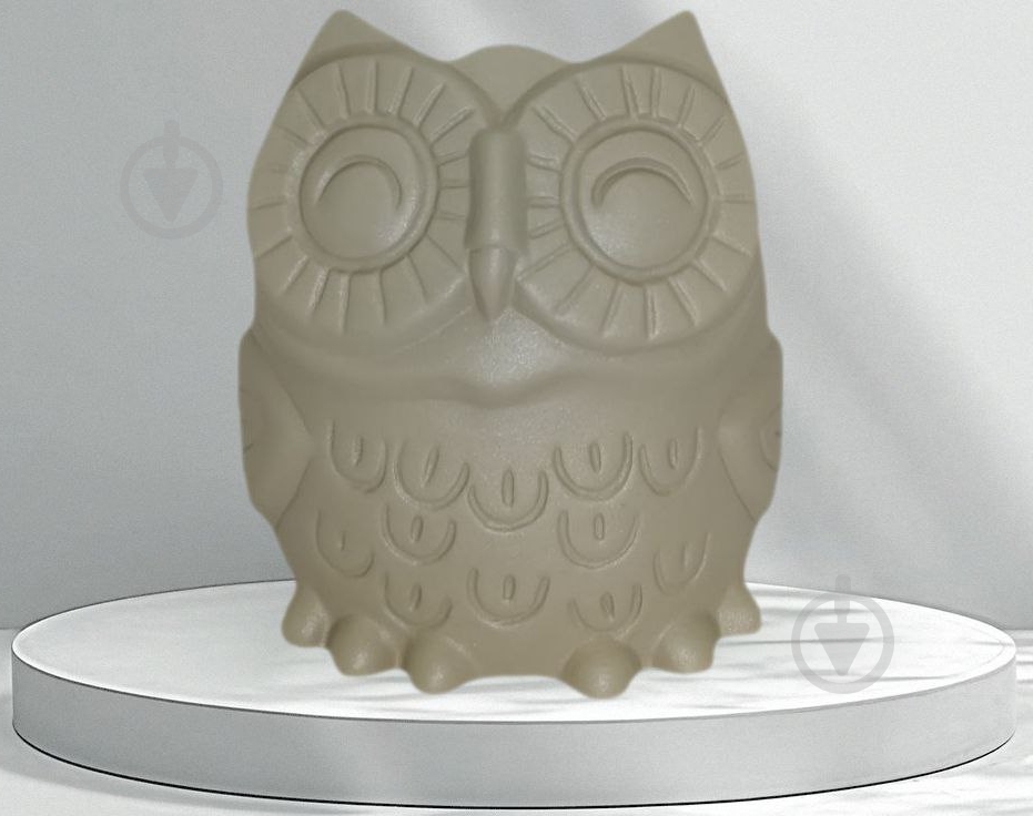 Кашпо керамічне Kerama tato Сова 14 см мокко - фото 2 Кашпо керамічне Kerama tato Сова 14 см мокко - фото 2