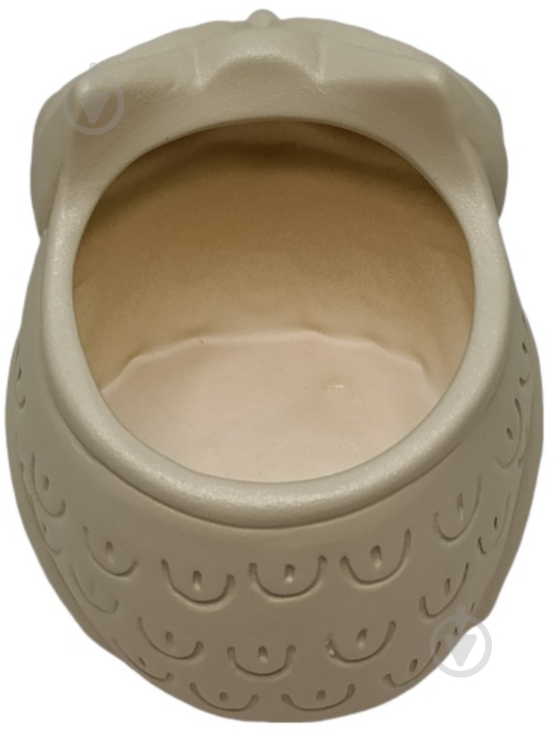 Кашпо керамічне Kerama tato Сова 14 см мокко - фото 6 Кашпо керамічне Kerama tato Сова 14 см мокко - фото 6