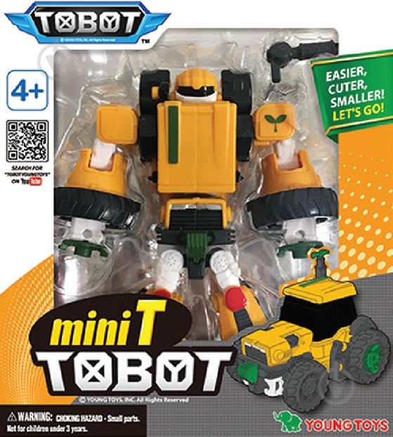 Робот-трансформер Tobot S4 мини T - фото 1