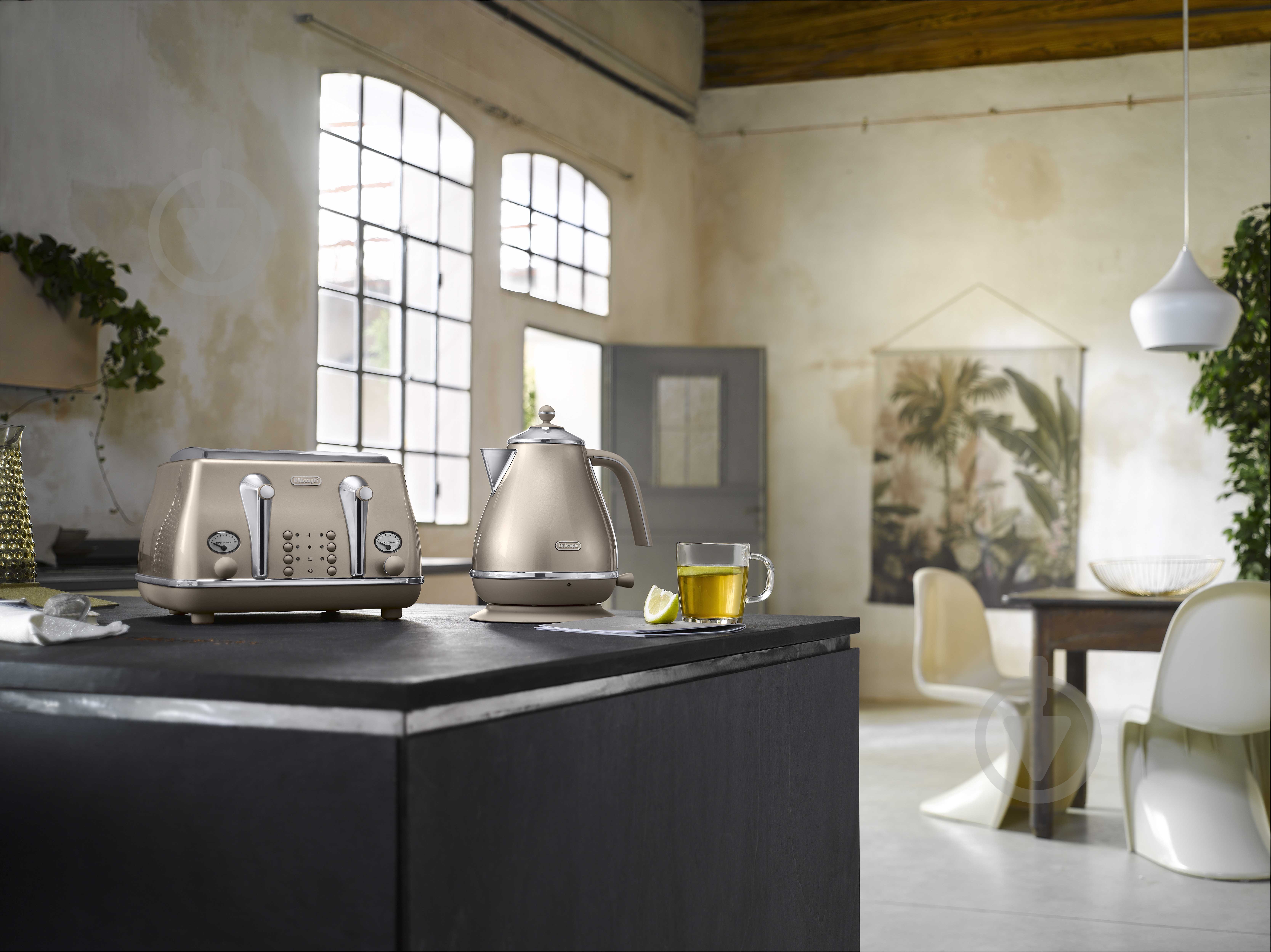 Электрочайник Delonghi KBOT2001.BG Icona Metallics - фото 6