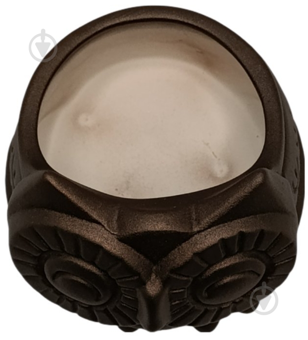 Кашпо керамическое Kerama tato Сова 14 см медь - фото 6