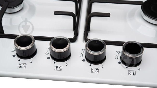 Варочная поверхность газовая Perfelli HGM 61013 WH - фото 4 Варочная поверхность газовая Perfelli HGM 61013 WH - фото 4