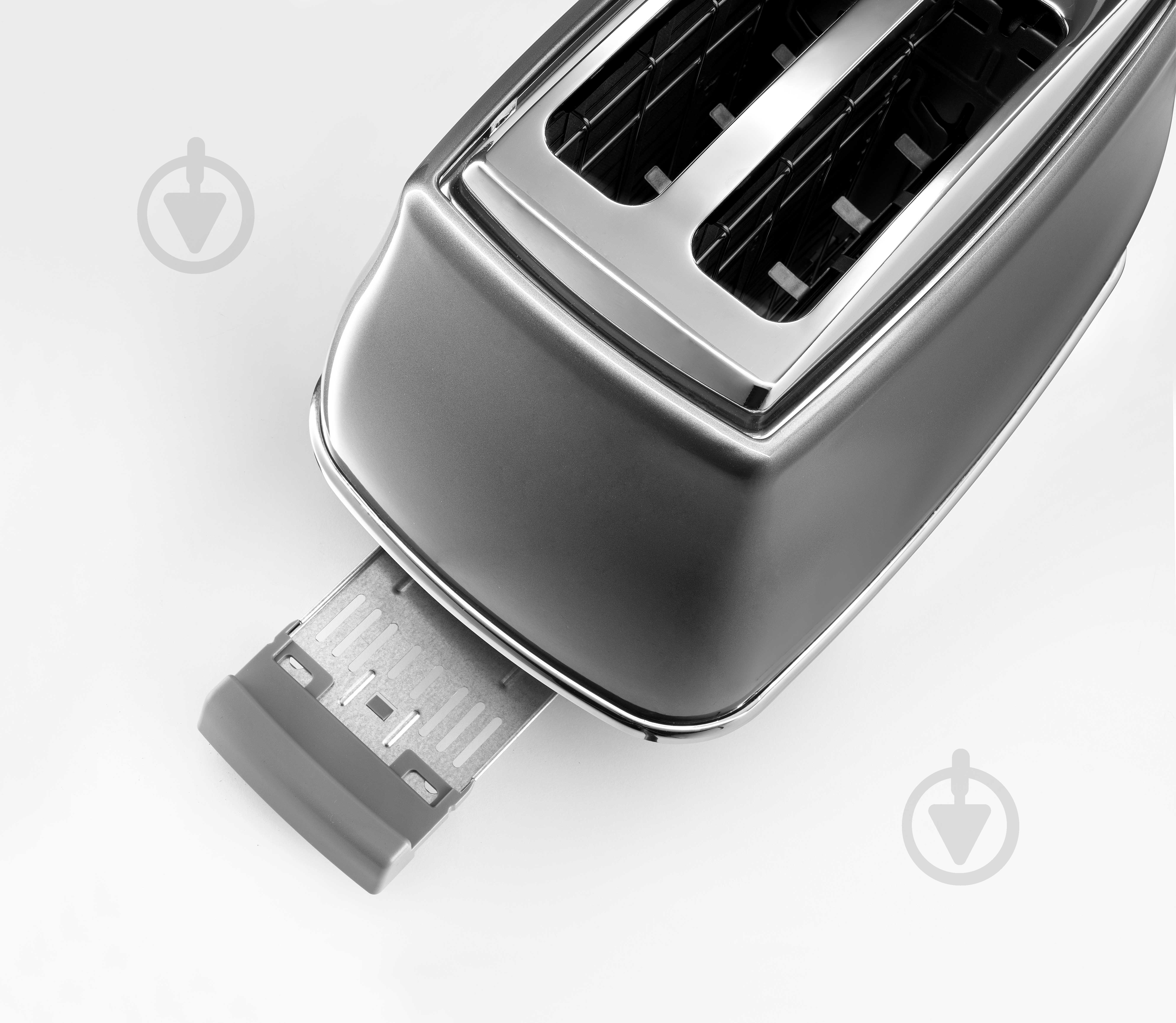 Тостер Delonghi CTOT2103.GY Icona Metallics - фото 4 Тостер Delonghi CTOT2103.GY Icona Metallics - фото 4